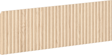 Mexen Rivel přední panel drážkovaný pro tělo koupelnové skříňky 60 x 20 cm, dub - 91A20-0600-235-1-81