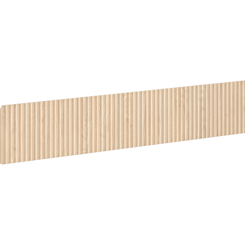 Mexen Rivel čelní deska ryhovaná pro korpus koupelnové skříňky 90 x 20 cm, dub - 91A20-0900-235-1-81