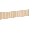 Mexen Rivel čelní díl rýhovaný pro skříňku 100 x 20 cm, dub - 91A20-1000-235-1-81