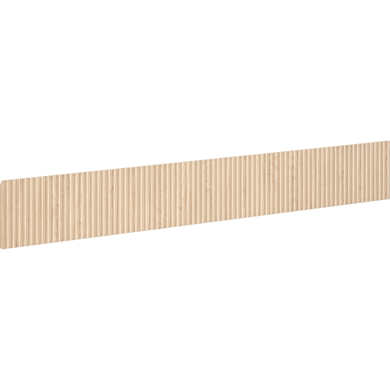 Mexen Rivel čelní ryhovaný pro tělo koupelnové skříňky 140 x 20 cm, dub - 91A20-1400-235-1-81