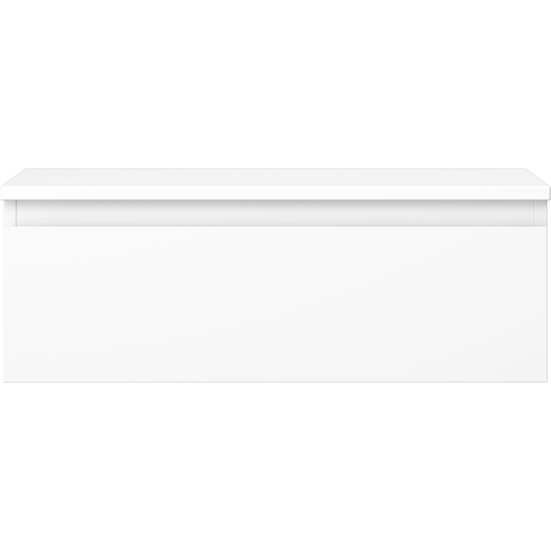 Mexen Orio koupelnová skříňka pod umyvadlo 70 cm s deskou, 1 zásuvka, bílá matná - 91A10-07023-1-BFC01