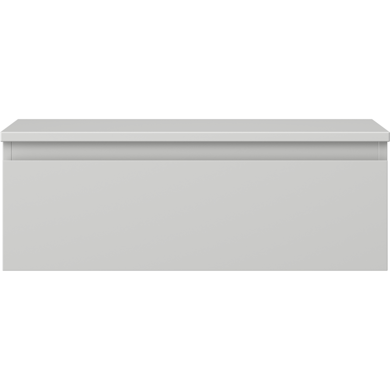 Mexen Orio koupelnová skříňka pod umyvadlo 70 cm s deskou, 1 zásuvka, šedá matná - 91A10-07023-1-BFC62