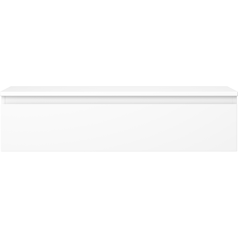 Mexen Orio koupelnová skříňka pod umyvadlo 100 cm s deskou, 1 zásuvka, bílá mat - 91A10-10023-1-BFC01