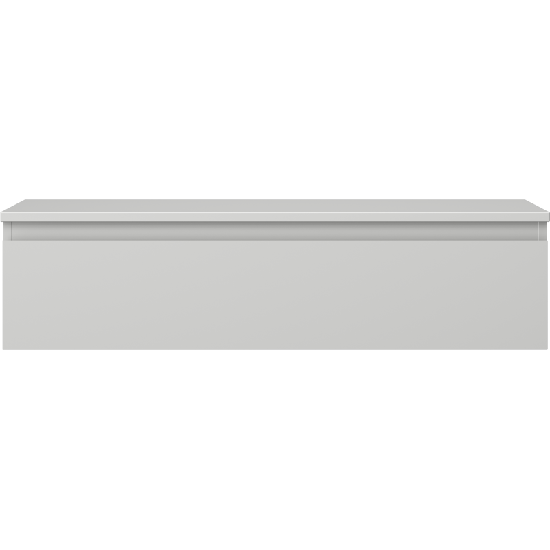 Mexen Orio koupelnová skříňka pod umyvadlo 100 cm s deskou, 1 zásuvkou, šedá mat - 91A10-10023-1-BFC62