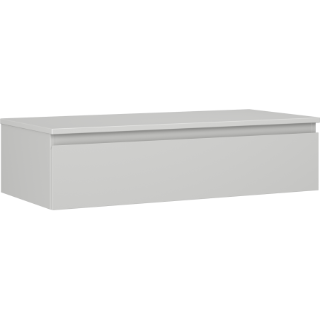 Mexen Orio koupelnová skříňka pod umyvadlo 100 cm s deskou, 1 zásuvkou, šedá mat - 91A10-10023-1-BFC62