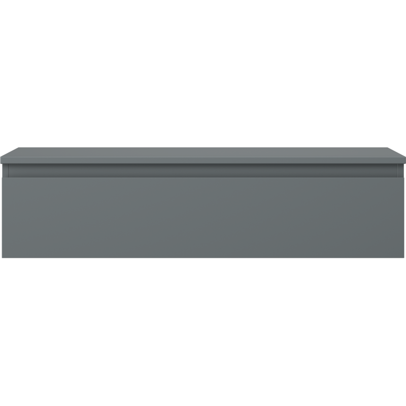 Mexen Orio koupelnová skříňka pod umyvadlo 100 cm s deskou, 1 zásuvka, grafit mat - 91A10-10023-1-BFC66