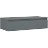 Mexen Orio koupelnová skříňka pod umyvadlo 100 cm s deskou, 1 zásuvka, grafit mat - 91A10-10023-1-BFC66