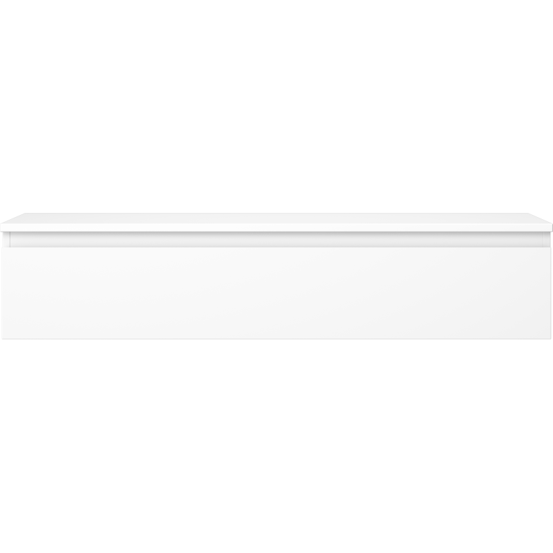 Mexen Orio koupelnová skříňka pod umyvadlo 120 cm s deskou, 1 zásuvka, bílý mat - 91A10-12023-1-BFC01