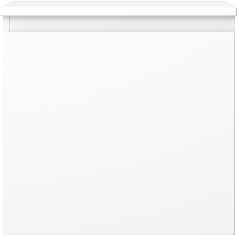 Mexen Orio koupelnová skříňka pod umyvadlo 50 cm s deskou, 1 zásuvka, bílá matná - 91A10-05047-1-BFC01