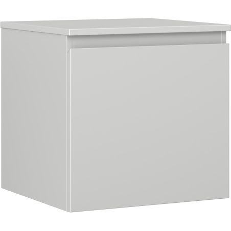 Mexen Orio koupelnová skříňka pod umyvadlo 50 cm s deskou, 1 zásuvka, šedá mat - 91A10-05047-1-BFC62