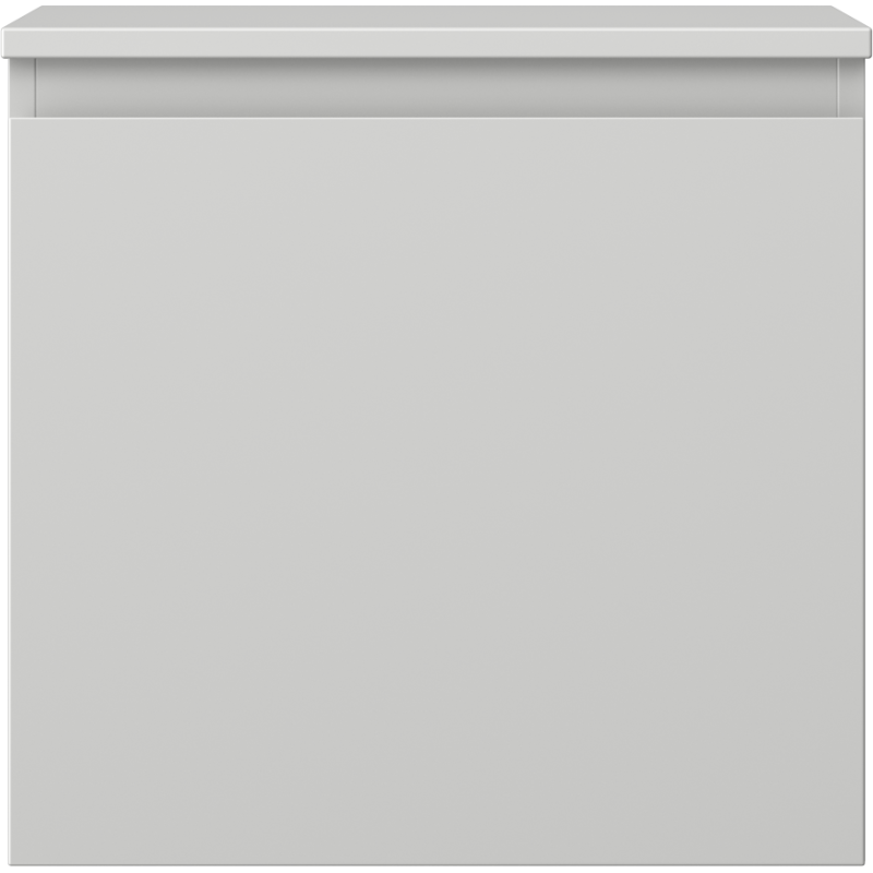 Mexen Orio koupelnová skříňka pod umyvadlo 50 cm s deskou, 1 zásuvka, šedá mat - 91A10-05047-1-BFC62