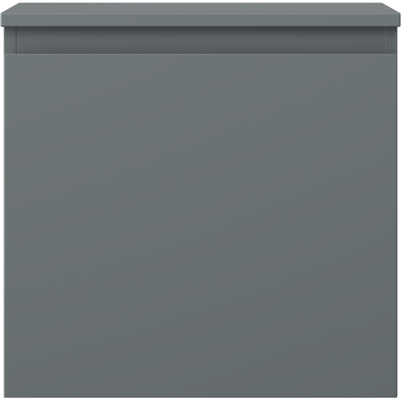 Mexen Orio koupelnová skříňka pod umyvadlo 50 cm s deskou, 1 zásuvka, matná grafitová - 91A10-05047-1-BFC66