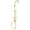 Mexen T sprchový sloup, zlatý - 7939399-50
