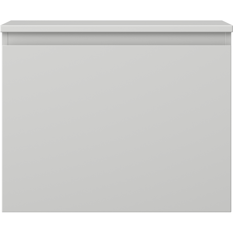 Mexen Orio koupelnová skříňka pod umyvadlo 60 cm s deskou, 1 zásuvka, šedá matná - 91A10-06047-1-BFC62