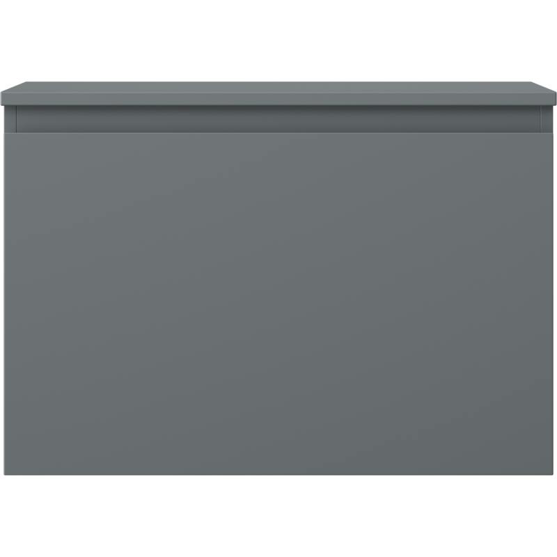 Mexen Orio koupelnová skříňka pod umyvadlo 70 cm s deskou, 1 zásuvka, matná grafit - 91A10-07047-1-BFC66