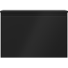 Mexen Orio koupelnová skříňka pod umyvadlo 70 cm s deskou, 1 zásuvka, černá mat - 91A10-07047-1-BFC71