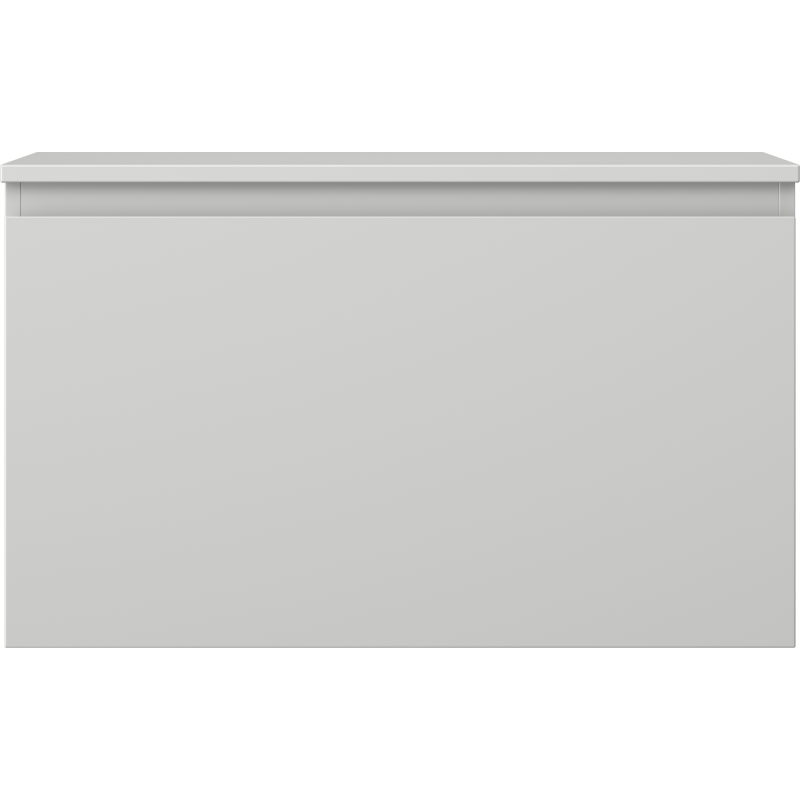 Mexen Orio koupelnová skříňka pod umyvadlo 80 cm s deskou, 1 zásuvka, šedá matná - 91A10-08047-1-BFC62