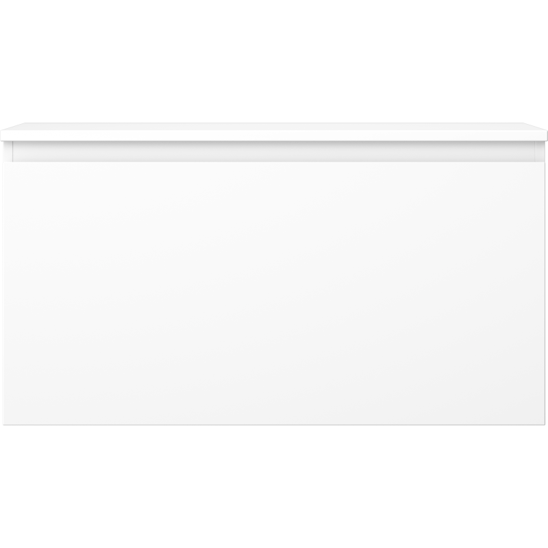 Mexen Orio koupelnová skříňka pod umyvadlo 90 cm s deskou, 1 zásuvka, bílá mat - 91A10-09047-1-BFC01