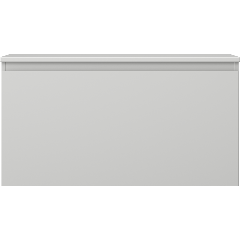 Mexen Orio koupelnová skříňka pod umyvadlo 90 cm s deskou, 1 zásuvka, šedá matná - 91A10-09047-1-BFC62