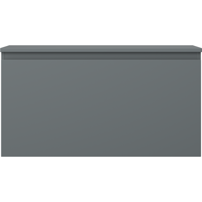 Mexen Orio koupelnová skříňka pod umyvadlo 90 cm s deskou, 1 zásuvka, matný grafit - 91A10-09047-1-BFC66