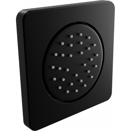 Mexen boční sprchová tryska pod omítku, černá - 79366-70