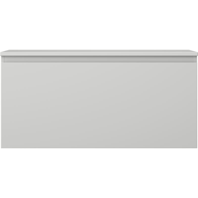 Mexen Orio koupelnová skříňka pod umyvadlo 100 cm s deskou, 1 zásuvka, šedá mat - 91A10-10047-1-BFC62
