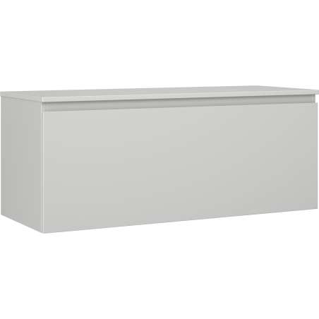 Mexen Orio koupelnová skříňka pod umyvadlo 120 cm s deskou, 1 zásuvkou, šedá mat - 91A10-12047-1-BFC62