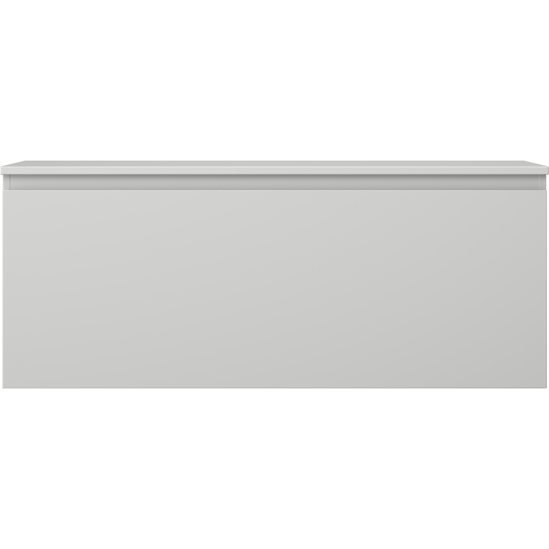 Mexen Orio koupelnová skříňka pod umyvadlo 120 cm s deskou, 1 zásuvkou, šedá mat - 91A10-12047-1-BFC62