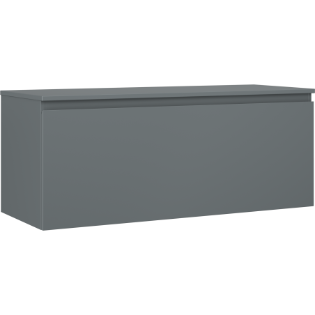 Mexen Orio koupelnová skříňka pod umyvadlo 120 cm s deskou, 1 zásuvka, grafit mat - 91A10-12047-1-BFC66