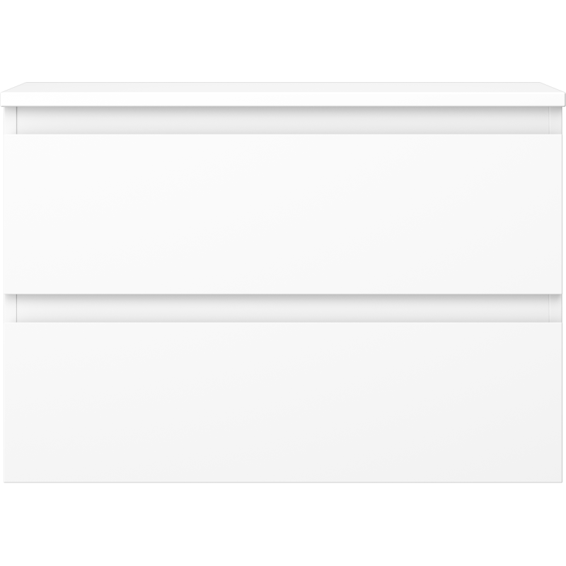 Mexen Orio skříňka pod umyvadlo 70 cm s deskou, 2 zásuvky, bílá matná - 91A10-07047-2-BFFC01