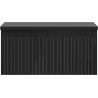 Mexen Rivel koupelnová skříňka pod umyvadlo 50 cm s deskou, 1 zásuvka, drážkovaná, černý mat - 91A20-05023-1-BFC71