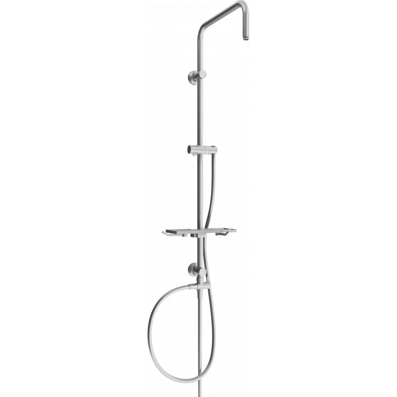 Mexen T sprchová tyč, grafit - 7939399-66