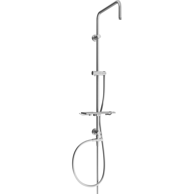 Mexen T sprchový sloup, kartáčovaný gun gray - 7939399-66
