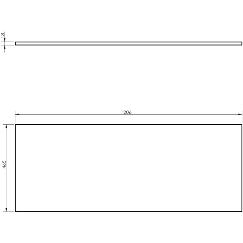 Mexen Rivel koupelnová skříňka pod umyvadlo 120 cm s deskou, 1 zásuvka, vroubkovaná, šedá matná - 91A20-12023-1-BFC62