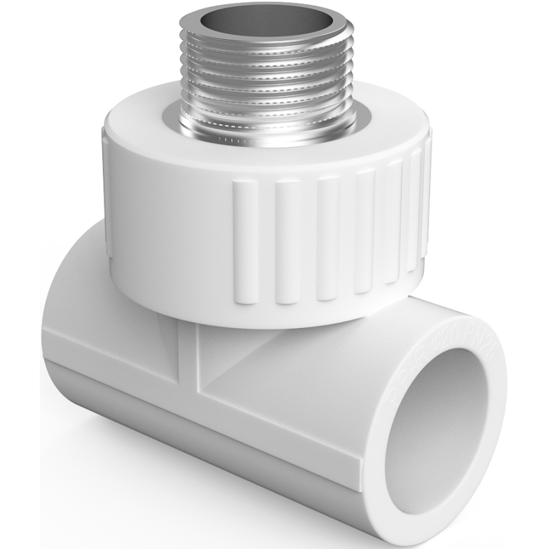 Mexen PPR svařovaný T-kus pro potrubí 25 x 3/4 AG x 20 - W97333-2534M20-00