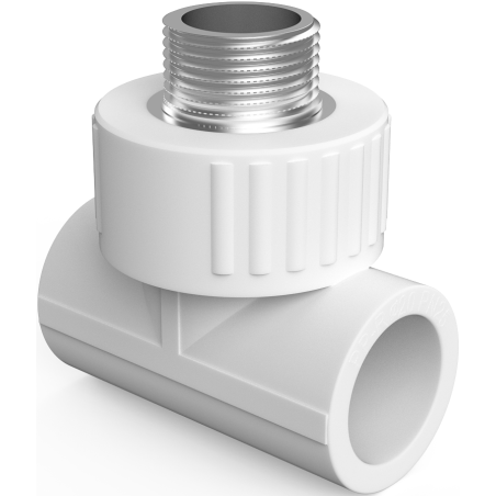 Mexen PPR svařovaný tvarovka pro trubky 50 x 6/4 M x 50 - W97333-5064M20-00