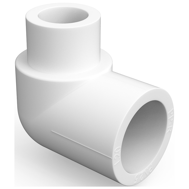 Mexen PPR koleno nyplové 90° svařované pro potrubí PPR 20 x 20, PN25 - W97335-2020-00