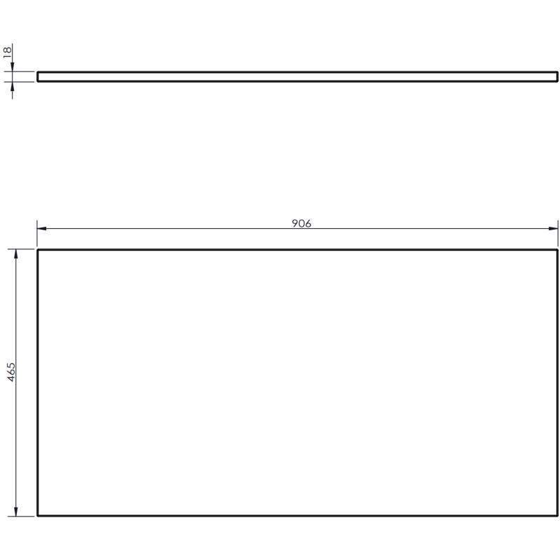 Mexen Rivel koupelnová skříňka pod umyvadlo 90 cm s deskou, 1 zásuvka, drážkovaná, bílá mat - 91A20-09047-1-BFC01