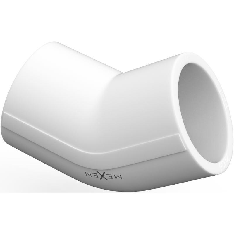 Mexen PPR koleno 45° svařované pro trubky PPR 40 x 40, PN20 - W97337-4040-00
