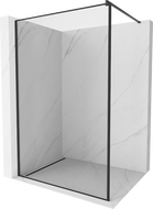 Mexen Kioto sprchová stěna Walk-in 90 x 200 cm, černý rám 8 mm, černá - 800-090-101-70-70
