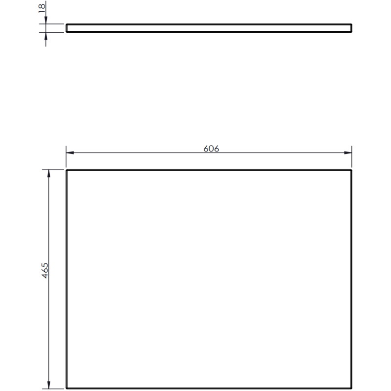 Mexen Rivel koupelnová skříňka pod umyvadlo 60 cm s deskou, 2 zásuvky, drážkovaný, černý mat - 91A20-06047-2-BFFC71