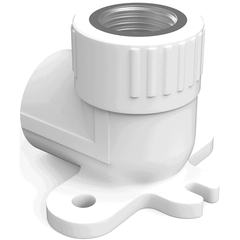 Mexen PPR koleno s držákem svařované pro trubky PPR 20 x 1/2 GW - W97340-2012F-00