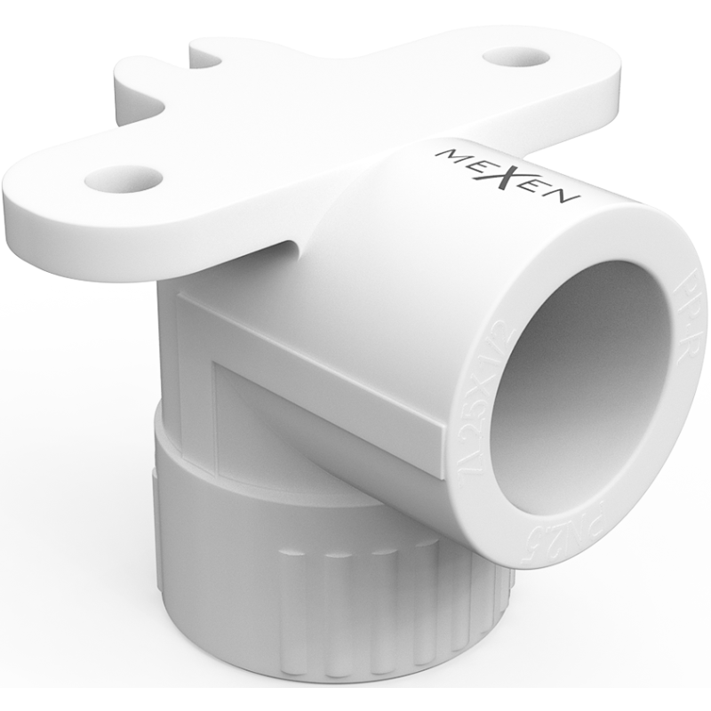 Mexen PPR koleno s hákem, svařované pro potrubí PPR 25 x 3/4 GW - W97340-2534F-00