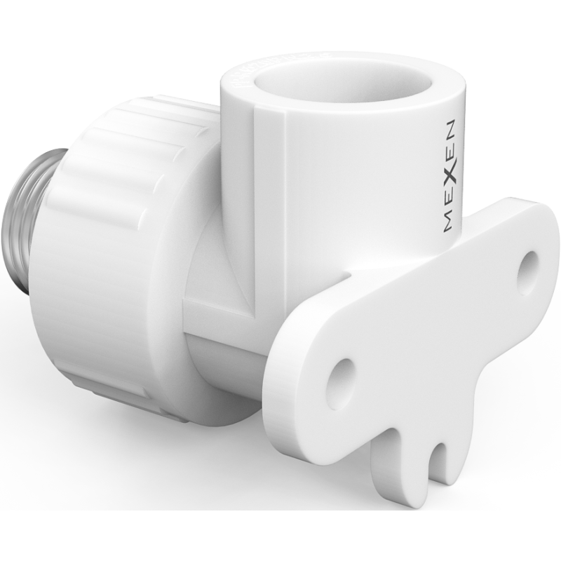 Mexen PPR koleno s držákem svařované pro trubky PPR 20 x 3/4 GZ - W97341-2034M-00