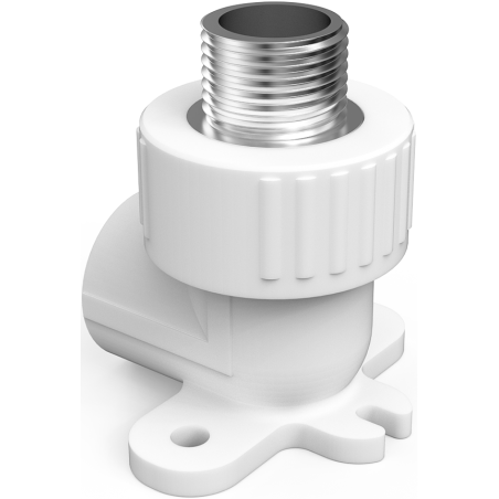 Mexen PPR koleno s držákem svařované pro potrubí PPR 25 x 3/4 GZ - W97341-2534M-00