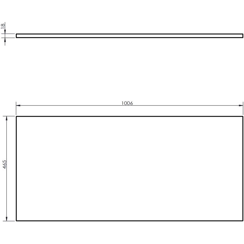 Mexen Rivel koupelnová skříňka pod umyvadlo 100 cm s deskou, 2 zásuvky, drážkovaná, grafit mat - 91A20-10047-2-BFFC66