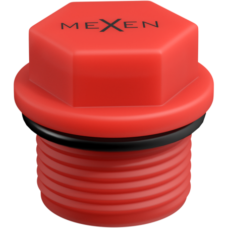 Mexen PPR krátká zkušební zátka 3/4 GZ červená - W97343-34-01