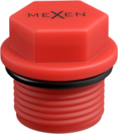 Mexen PPR krátká zkušební zátka 3/4 GZ červená - W97343-34-01
