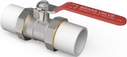 Mexen PPR kulový ventil s šroubením PP svařovaný pro trubky PPR 40 x 40 - W97350-40-00