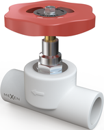Mexen PPR ventil sedlový svařovaný pro trubky PPR 32 x 32 - W97352-32-00